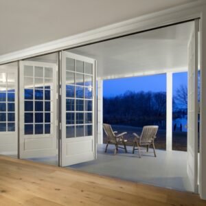Custom Partition Folding Wooden Door