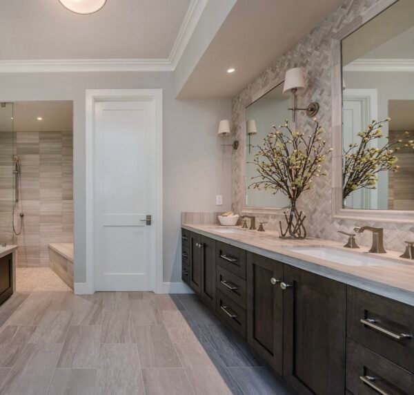 Double Sink Bathroom Vanity - Image 2