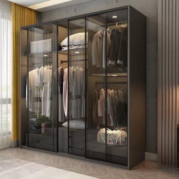 U Shaped Closet with Glass door - Image 2