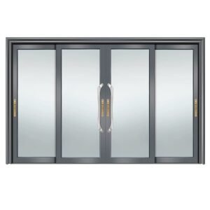 Double track heavy duty sliding door