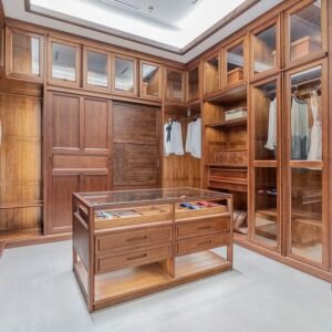 New Chinese style wooden closet