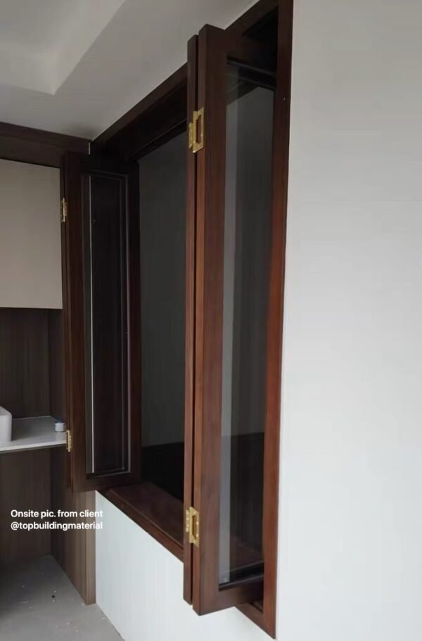 Solid timber framed folding window - Image 4