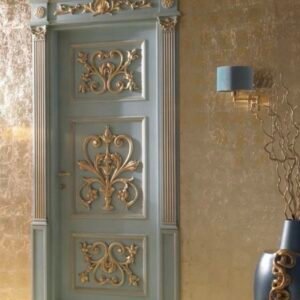 Fancy Italian wooden door