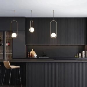 Unique Black kitchen cabinet