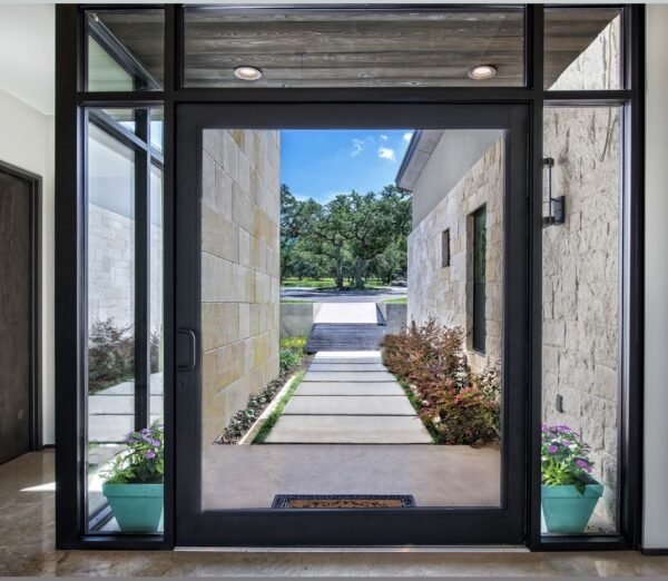 Durable Aluminum Pivot Entrance Door