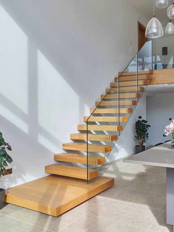 Economical Duplex floating staircase