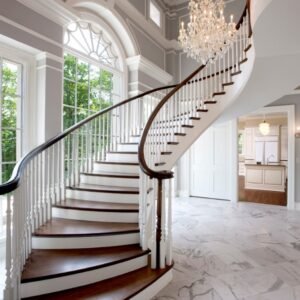 Beautiful Custom Made Arc Staircase