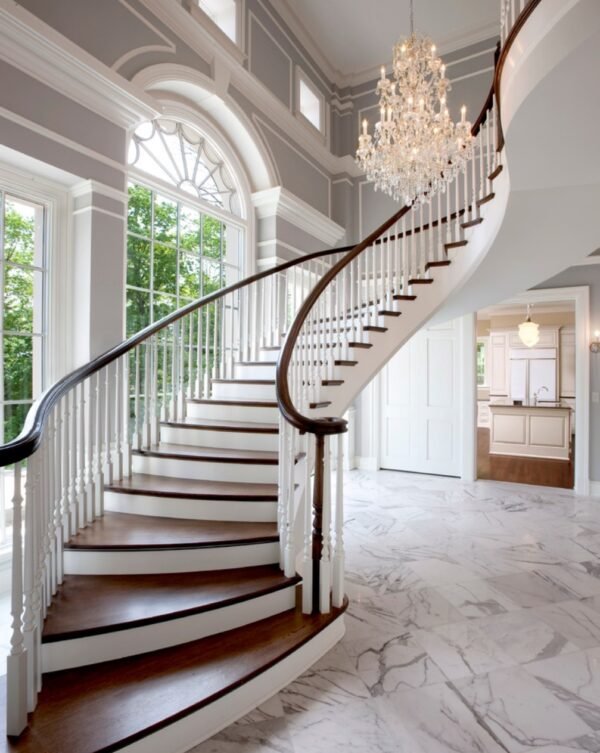 Beautiful Custom Made Arc Staircase