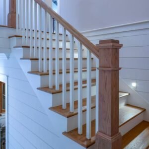 Vintage oak balustrade & tread