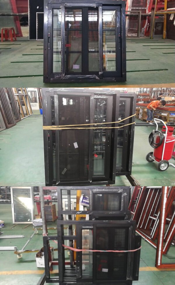 Sliding aluminum window with mosquito net - Image 2