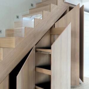 Economical stair built-in cabinet