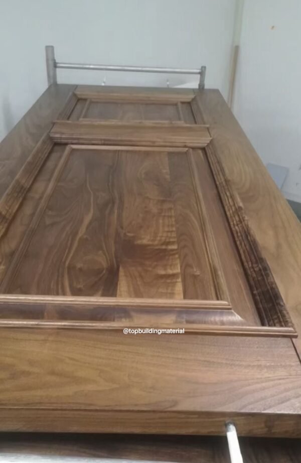 Natural Stained Black Walnut Interior Door - Image 3