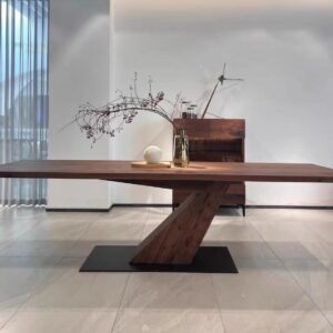 Luxury Black Walnut dining table