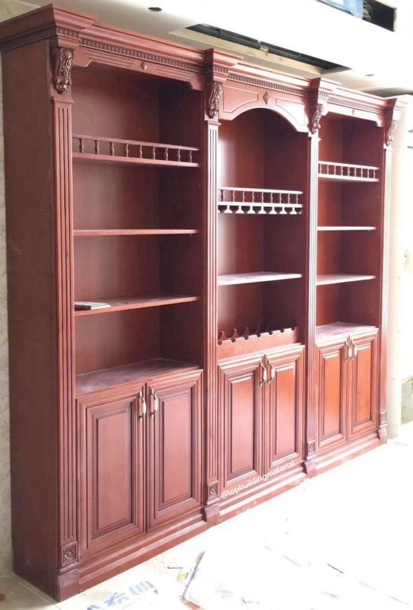 Solid timber wine cabinet - Image 2