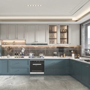 Apartment shaker Kitchen cabinet