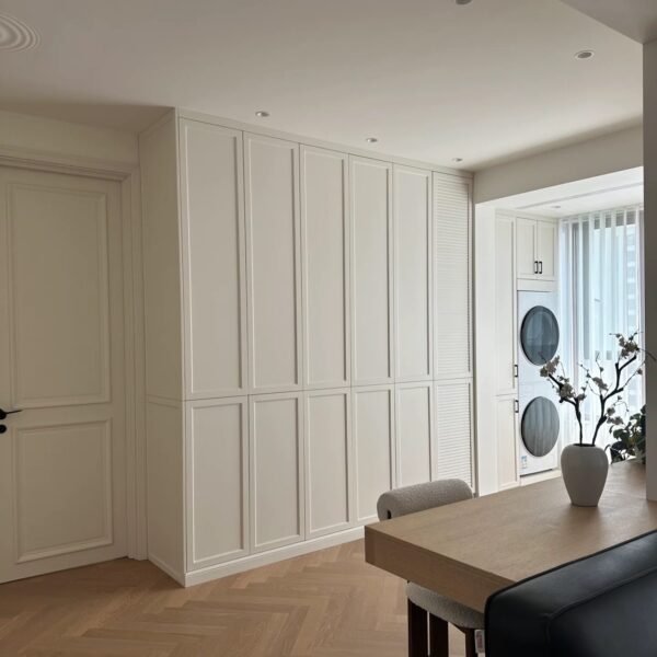 White Shaker Storage Cabinet
