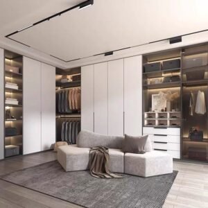 $2550 Make to order white walk-in closet